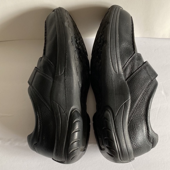 Propet Mens 8.5 Comfort Shoe Black Leather Upper Diabetic friendly light weight - Picture 5 of 9